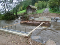 Abstützung für Fertigteile